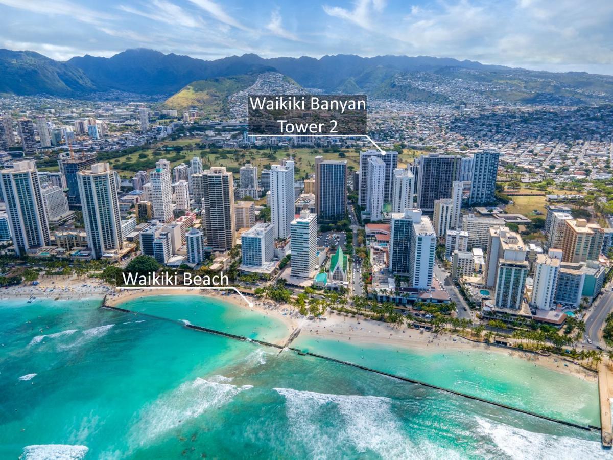 1Br With Great Ocean Views, 1 Block To Waikiki Beach Honolulu Exterior foto
