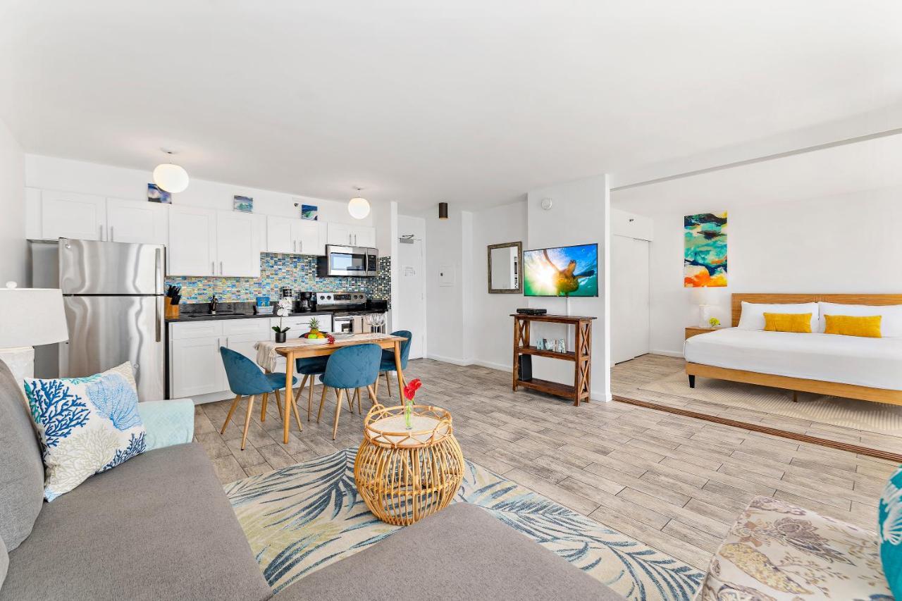 1Br With Great Ocean Views, 1 Block To Waikiki Beach Honolulu Exterior foto