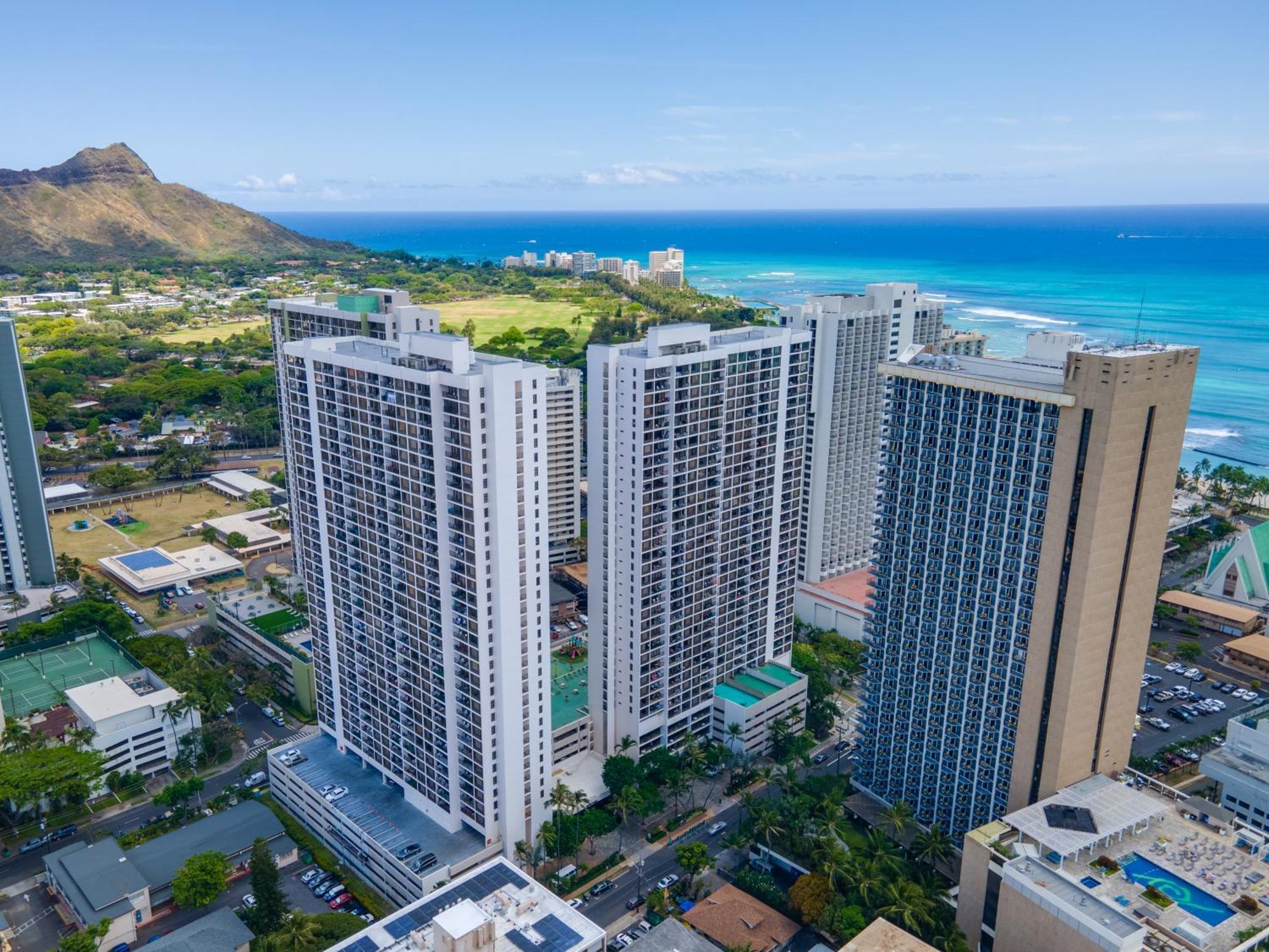 1Br With Great Ocean Views, 1 Block To Waikiki Beach Honolulu Exterior foto