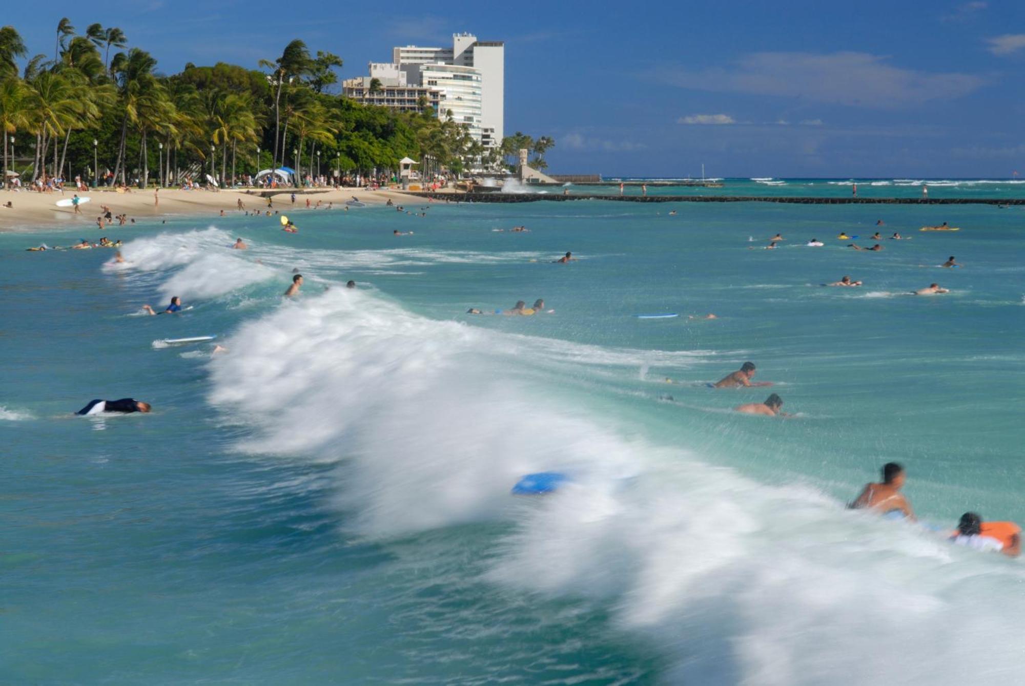 1Br With Great Ocean Views, 1 Block To Waikiki Beach Honolulu Exterior foto